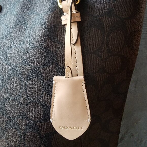 COACH K1321-F28365 Peyton Signature Zip Top Tote Bag - Picture 6 of 15